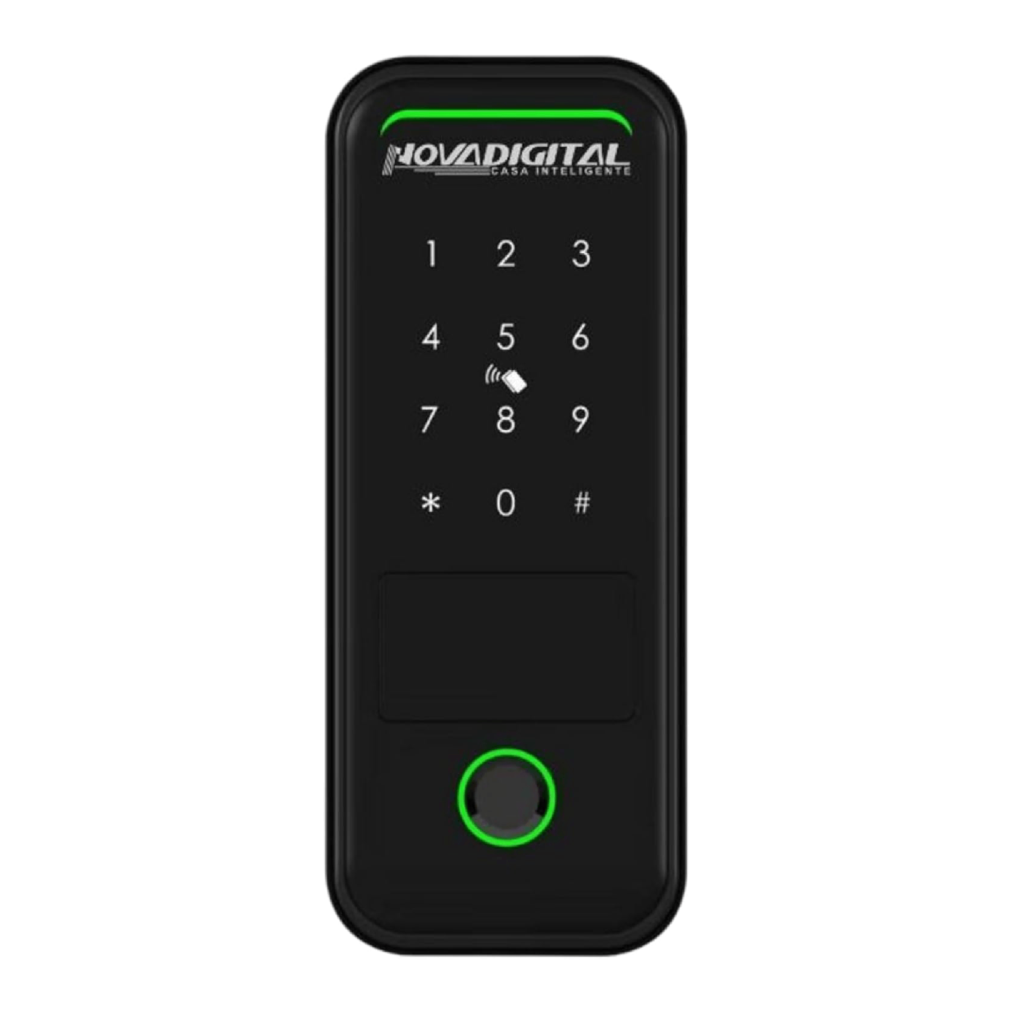 Fechadura Inteligente Wifi De Sobrepor Abertura por Biometria.